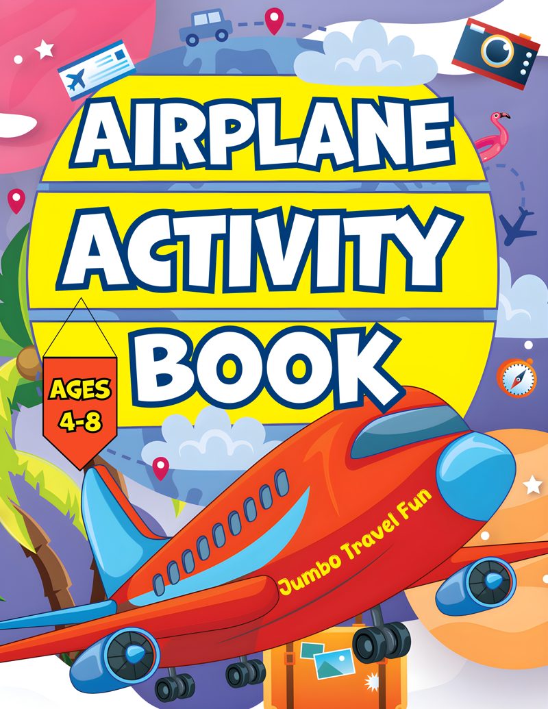 Airplane Activity Book cover